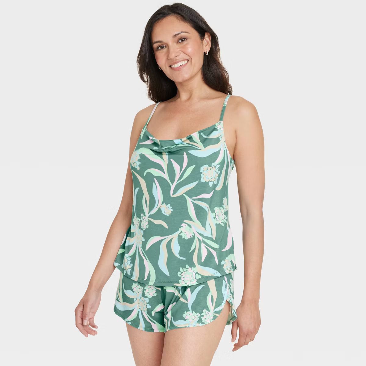 Women's Cloud Knit Cami Top and Shorts Pajama Set - Auden™ | Target