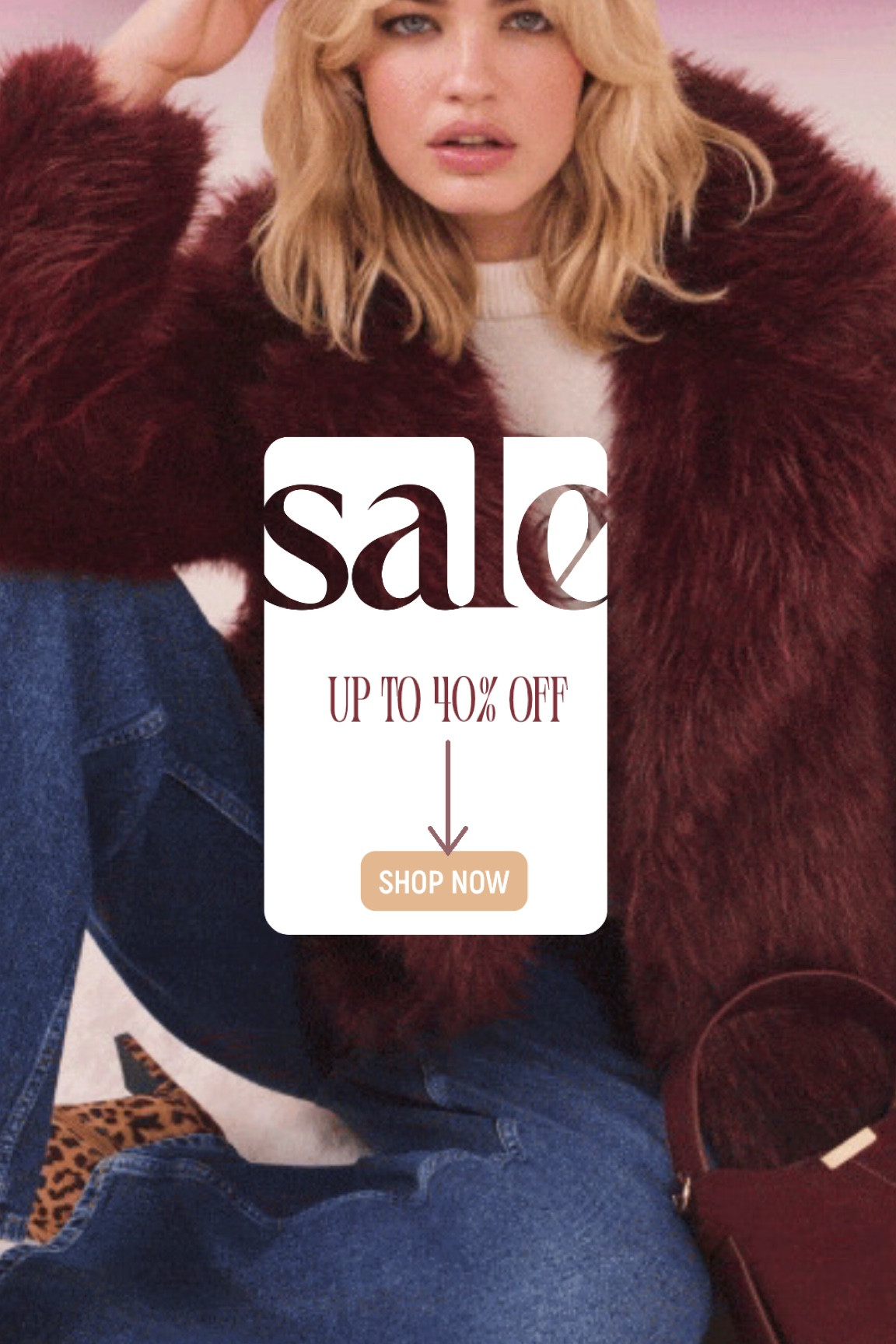 👠👜 Up to 40% OFF on ALL Shoes & Bags! 👠👜

Don’t miss out on this amazing deal – upgrade your style with our latest collection. 
Whether you’re looking for the perfect pair of shoes or a new bag to complete your look, now is the time to shop! Hurry, while stocks last! #Sale #ShopNow #ShoeAndBagSale

#LTKHoliday #LTKSeasonal #LTKSaleAlert