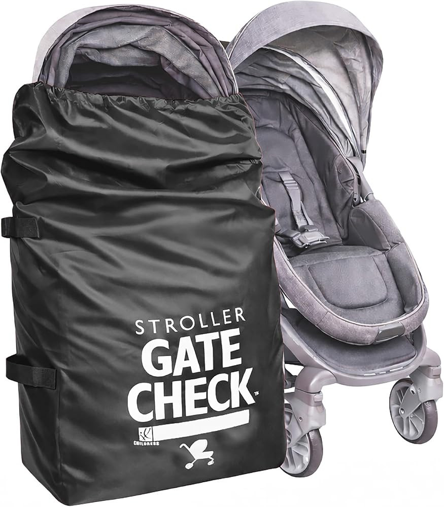 J.L. Childress Gate Check Bag for Single & Some Double Strollers - Travel Bag for Airplane, Fits ... | Amazon (US)