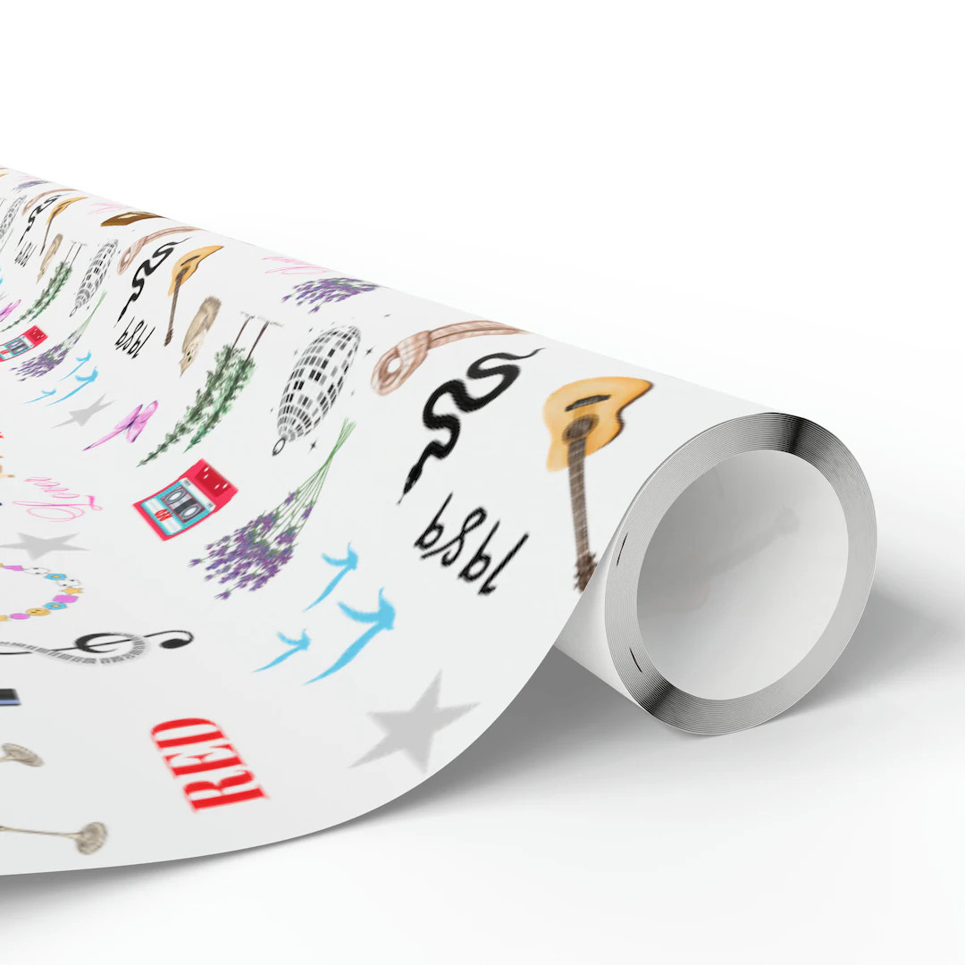 Taylor Swift Wrapping Paper - Etsy | Etsy (US)