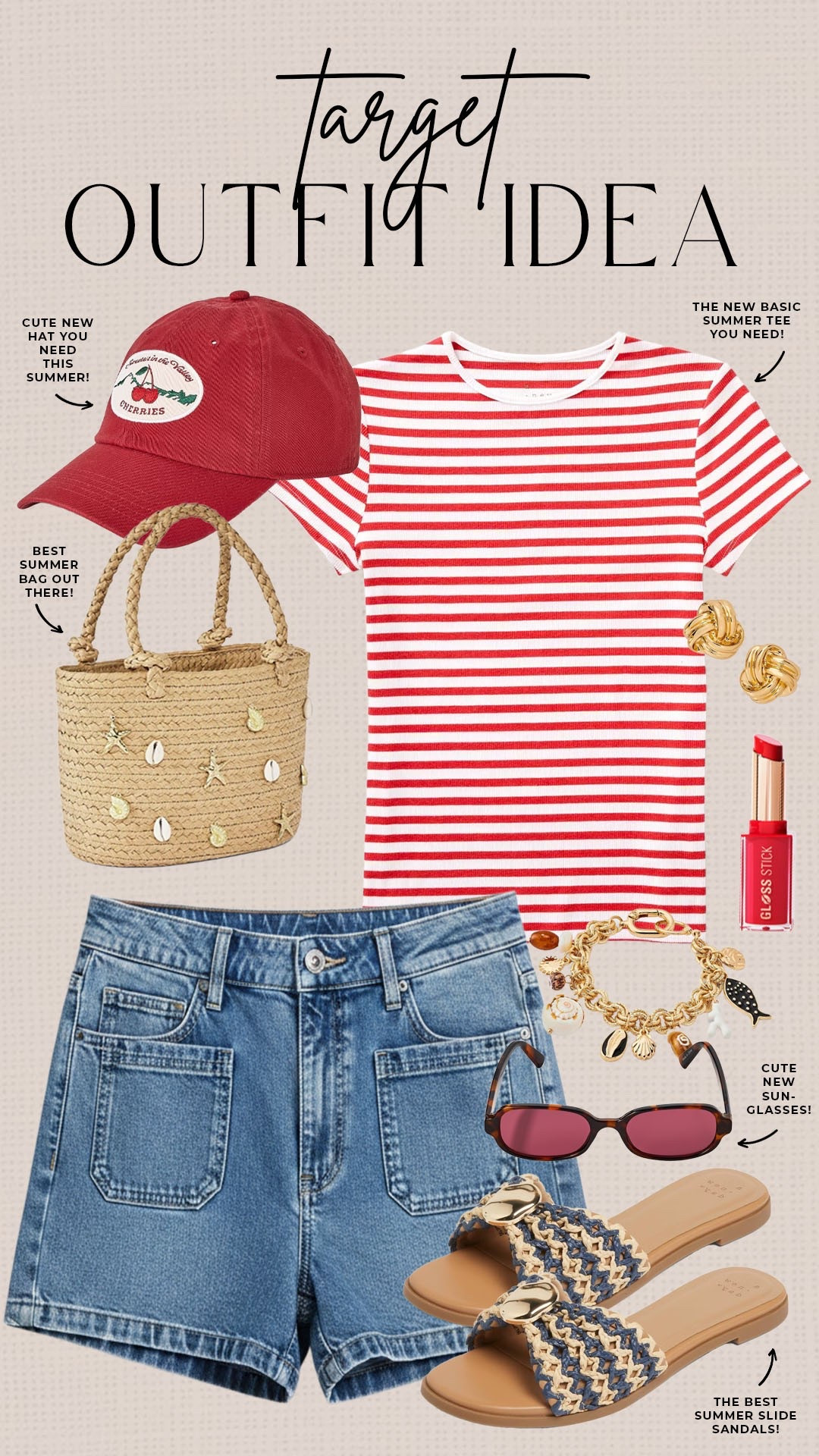Casual cute summer outfit from Target!

#targetfinds

Target finds. Target fashion. Target new arrivals. Target denim shorts. Red white blue summer outfit.

#LTKootd #LTKSeasonal #LTKgrwm