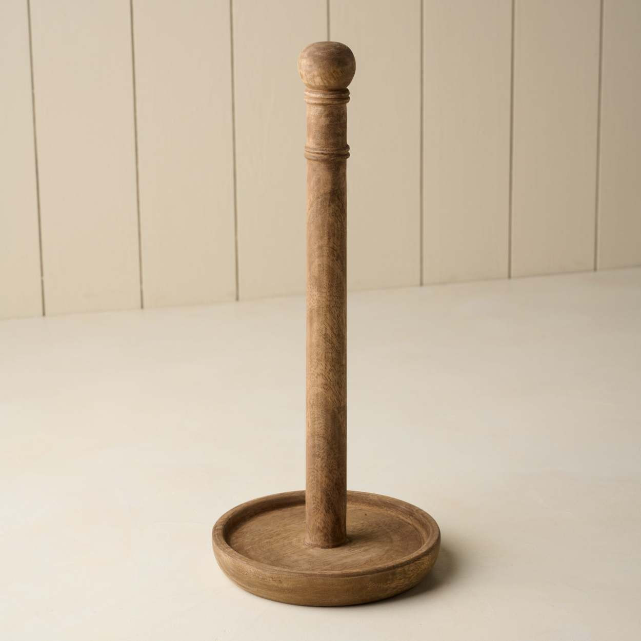 Antiqued Wood Paper Towel Holder | Magnolia