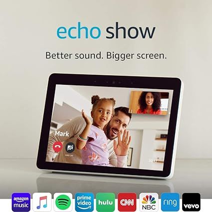 Echo Show (2nd Gen) | Premium 10.1” HD smart display with Alexa – stay connected with video c... | Amazon (US)