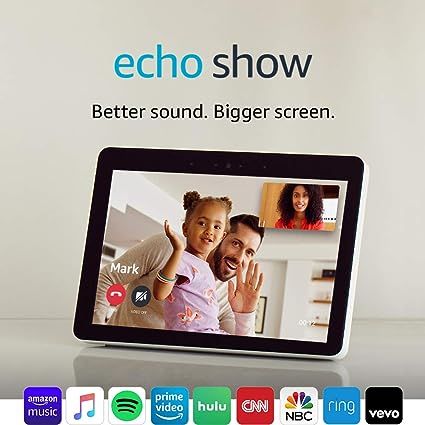 Echo Show (2nd Gen) | Premium 10.1” HD smart display with Alexa – stay connected with video c... | Amazon (US)