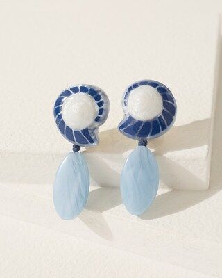 Resin Shell Clip Earrings | Chico's