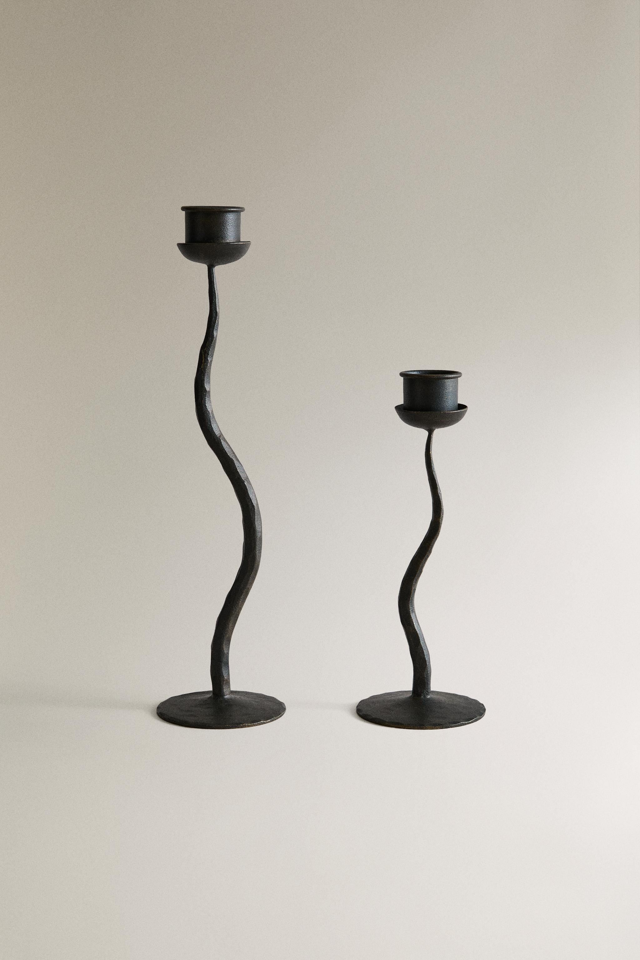 WAVY IRON CANDLE HOLDER | Zara FR