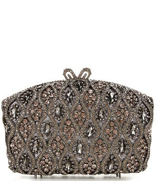 Wavy Stones Floral Clutch | Dillard's