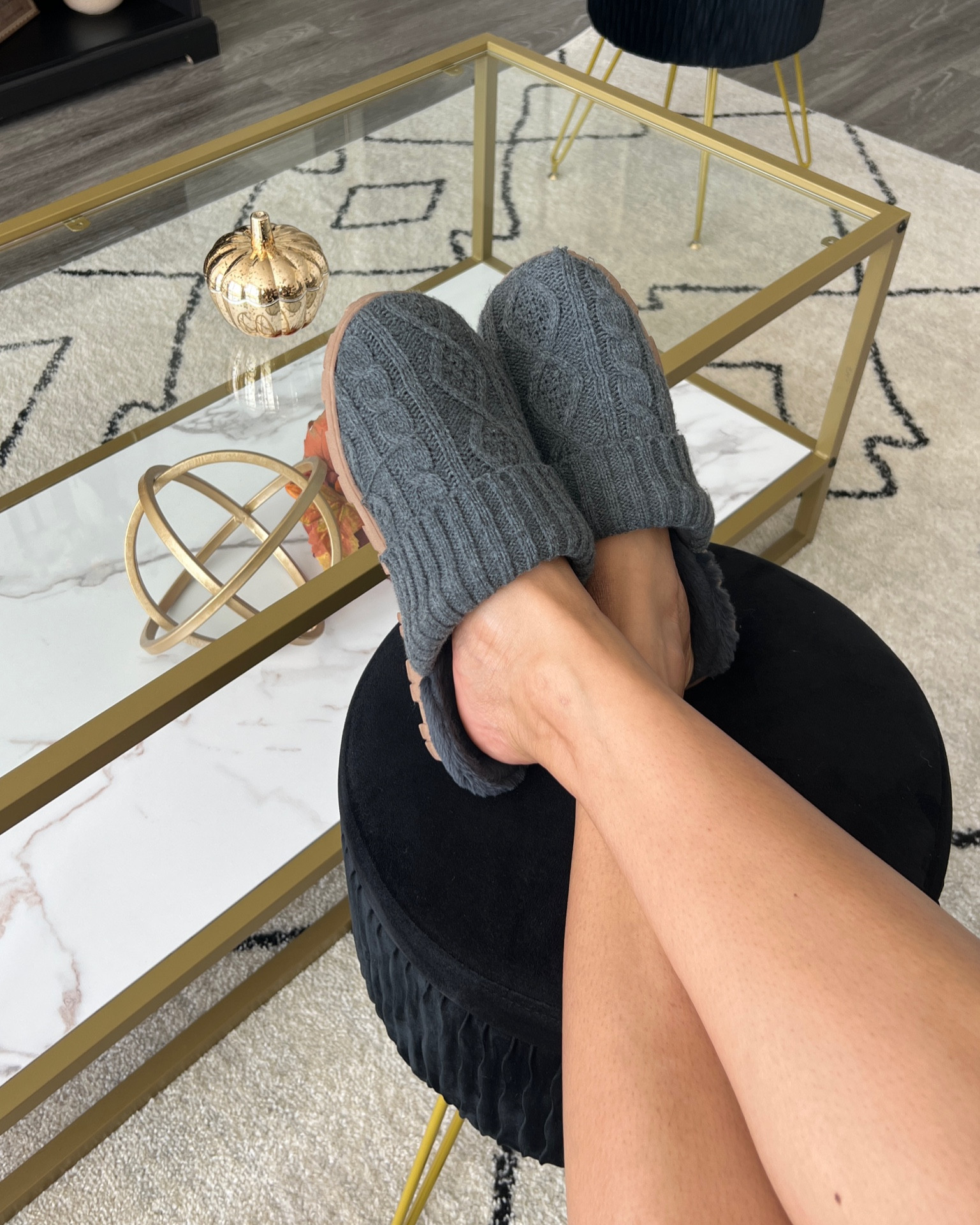 Cute & comfy house slippers for everyday wear✨ I’m normally a size 8-8/12 and ordered a large—they fit perfectly! 

#LTKGiftGuide #LTKHolidaySale #LTKhome