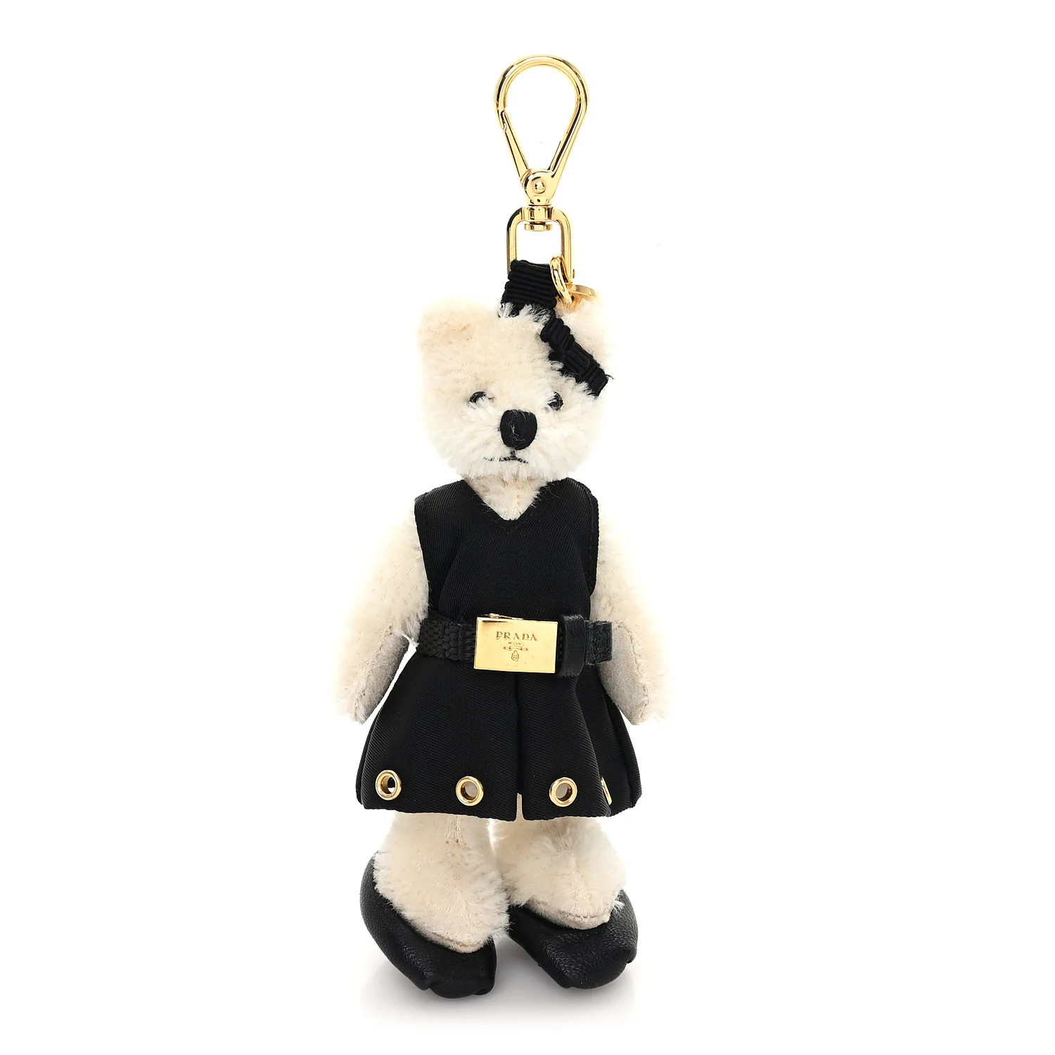 Prada Marlene Teddy Bear Keychain Charm 1873681 | FASHIONPHILE (US)