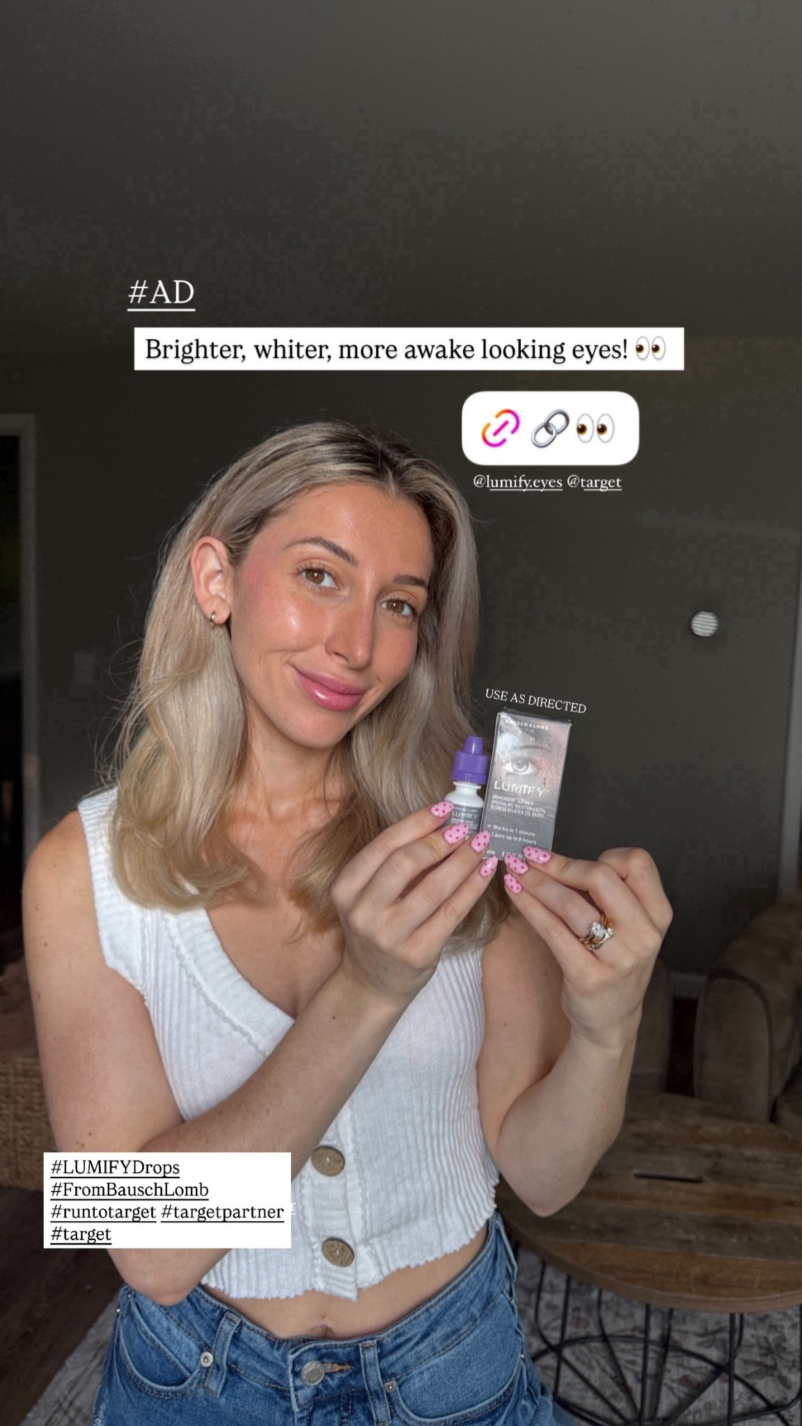 #Ad The bridal must have for your big day!USE AS DIRECTED  @lumifyeyes @lumify.eyes @target @Shop.LTK, #liketkit

#LUMIFYDrops #FromBauschLomb #RunToTarget #TargetPartner #Target #bridetobe #weddingday #weddingplanning #2025bride #2026bride 