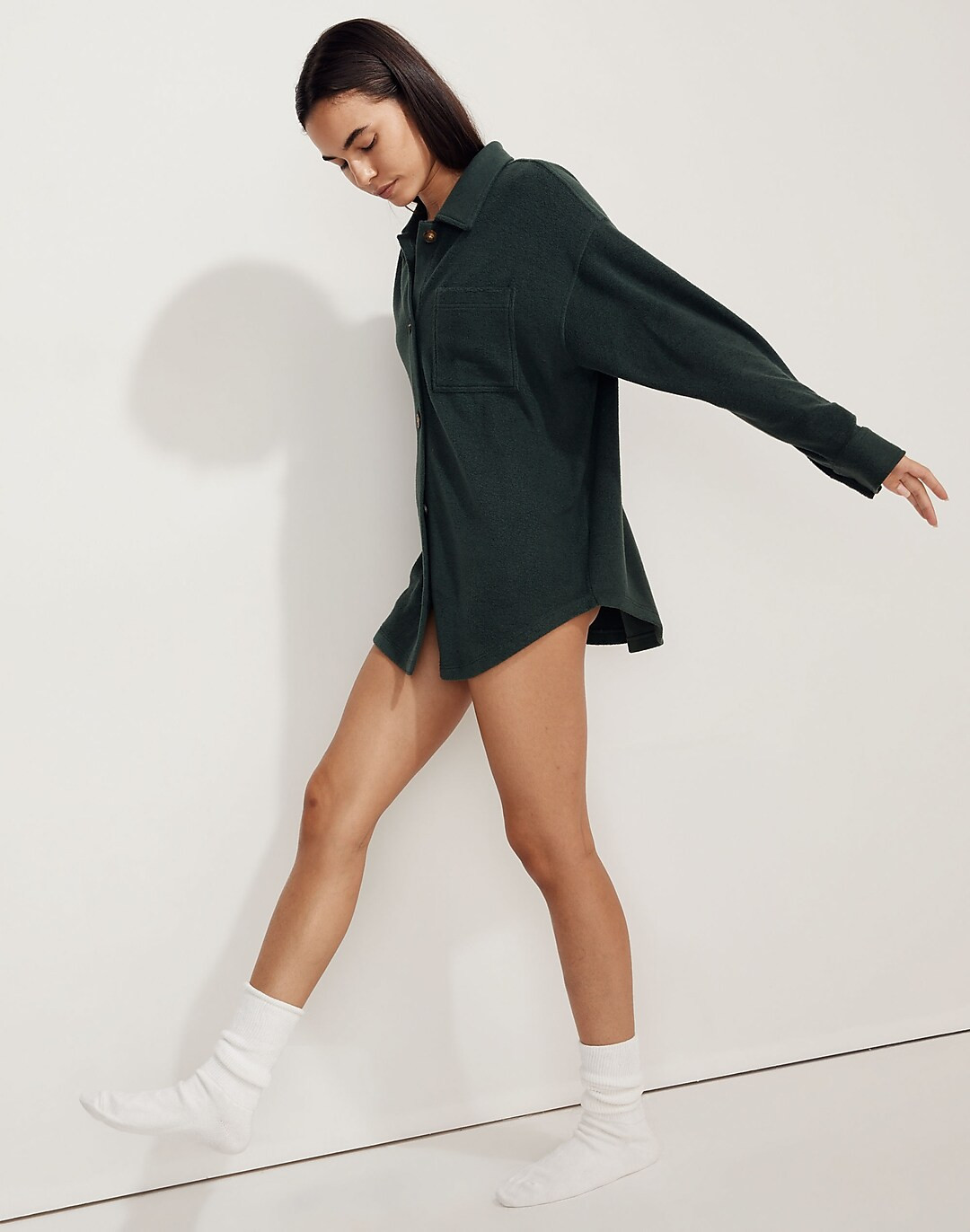 MWL Brushed Shirt-Jacket | Madewell