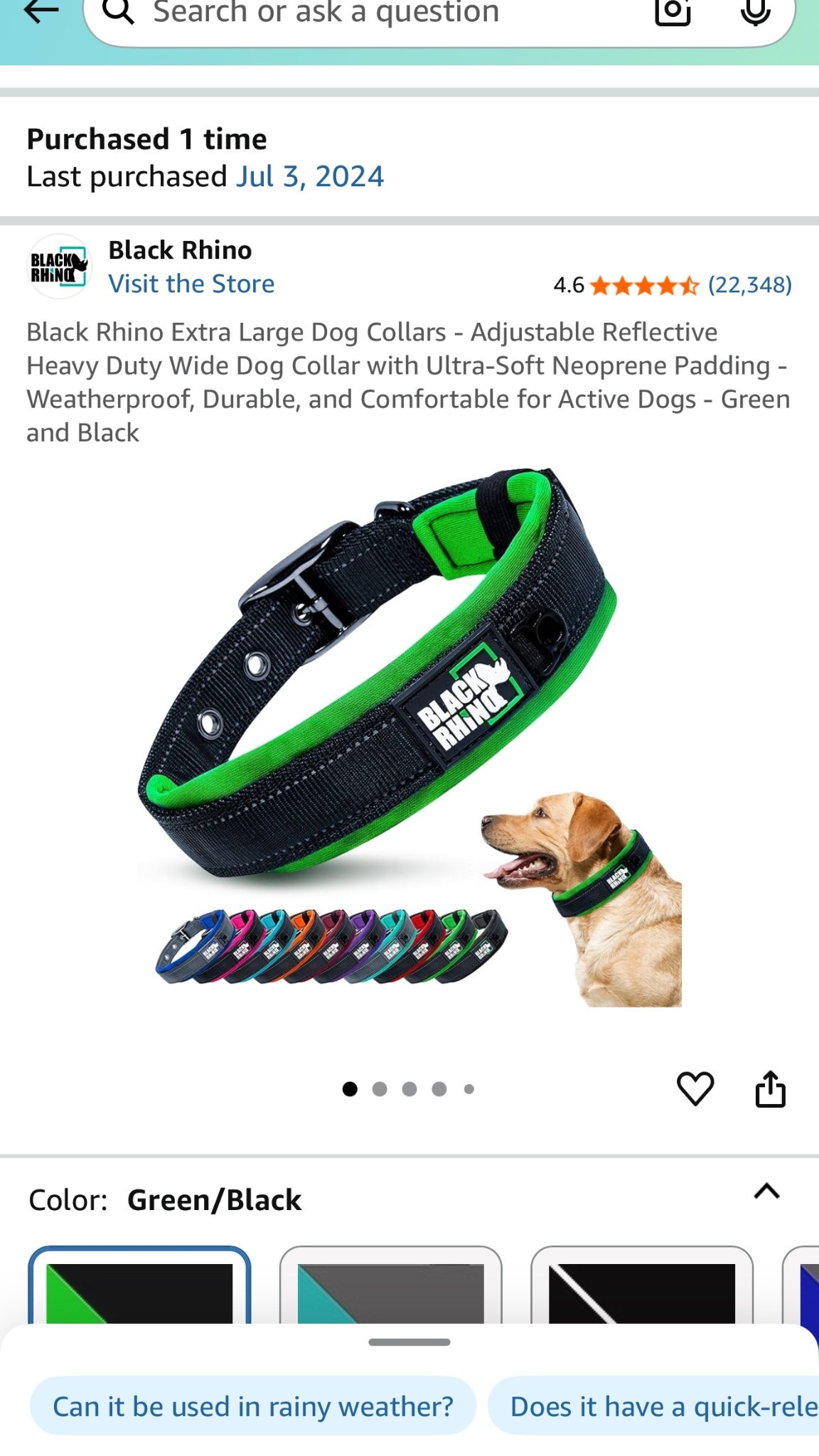These are the collars that we use for our doggos. #dogs #germanshepherd #beagle #rescuedogs 

#LTKPets #LTKActive #LTKFamily