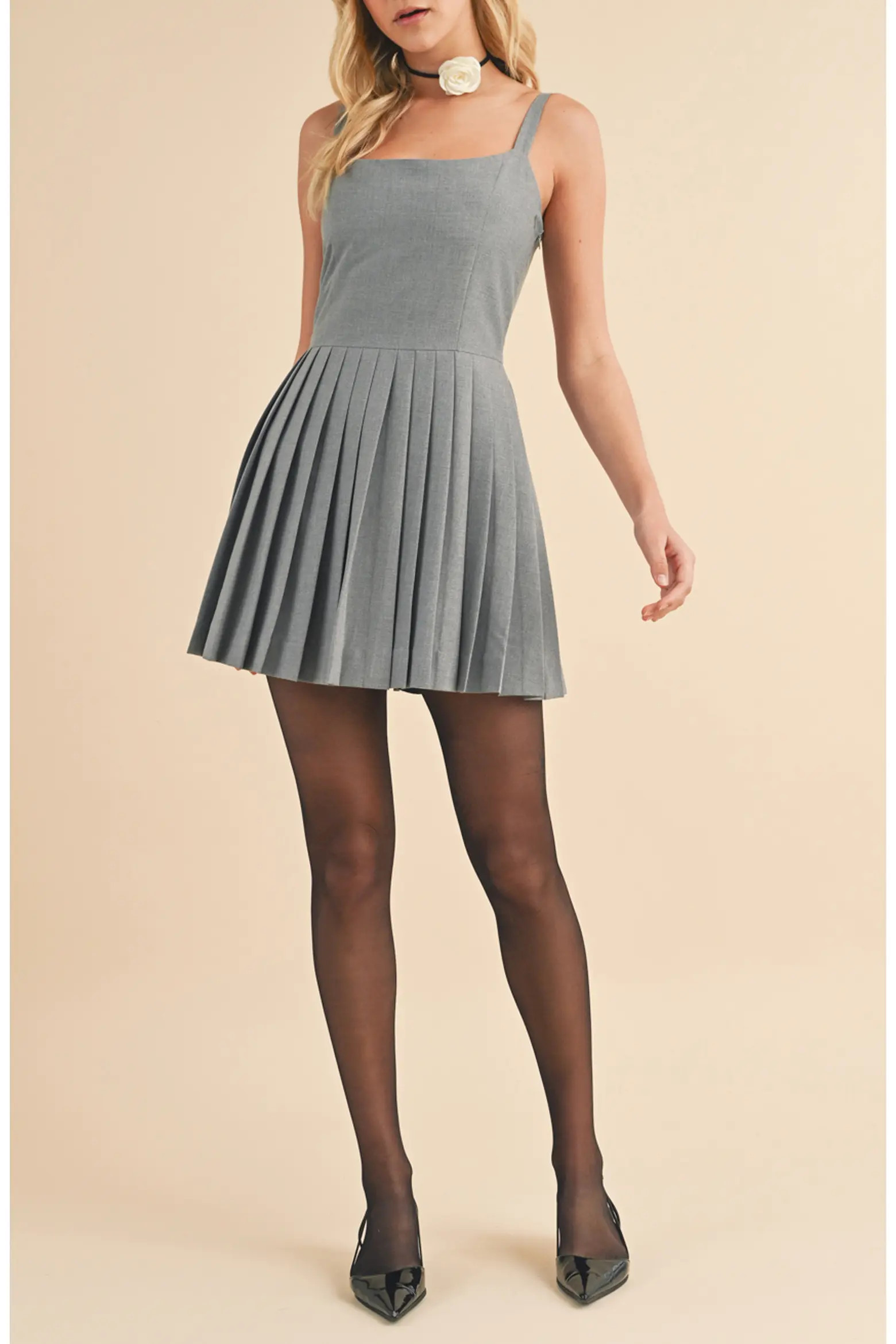WISHLIST Accordion Pleat Skater Dress (Women) | Nordstromrack | Nordstrom Rack