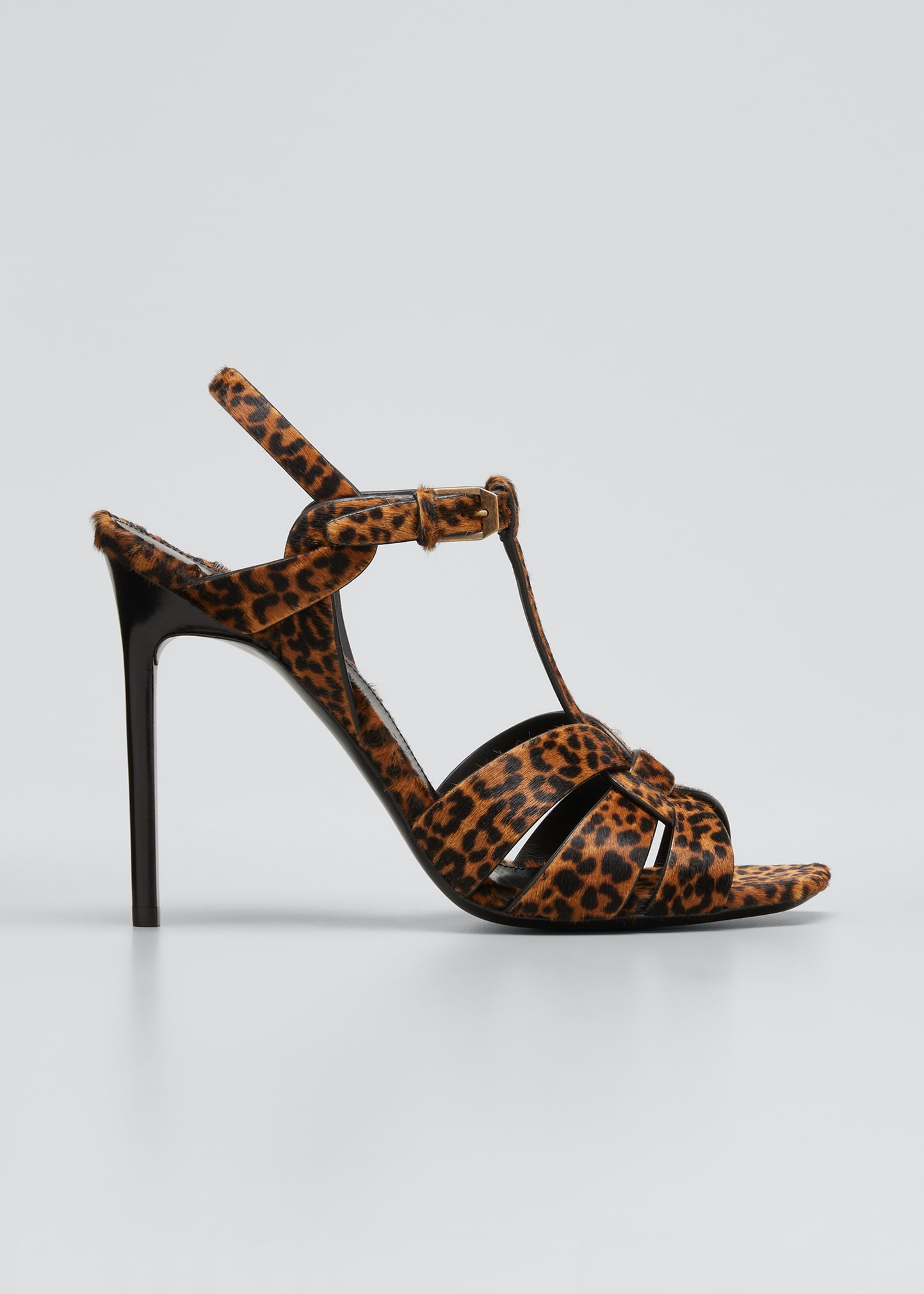 Tribute Leopard-Print Stiletto Sandals | Bergdorf Goodman
