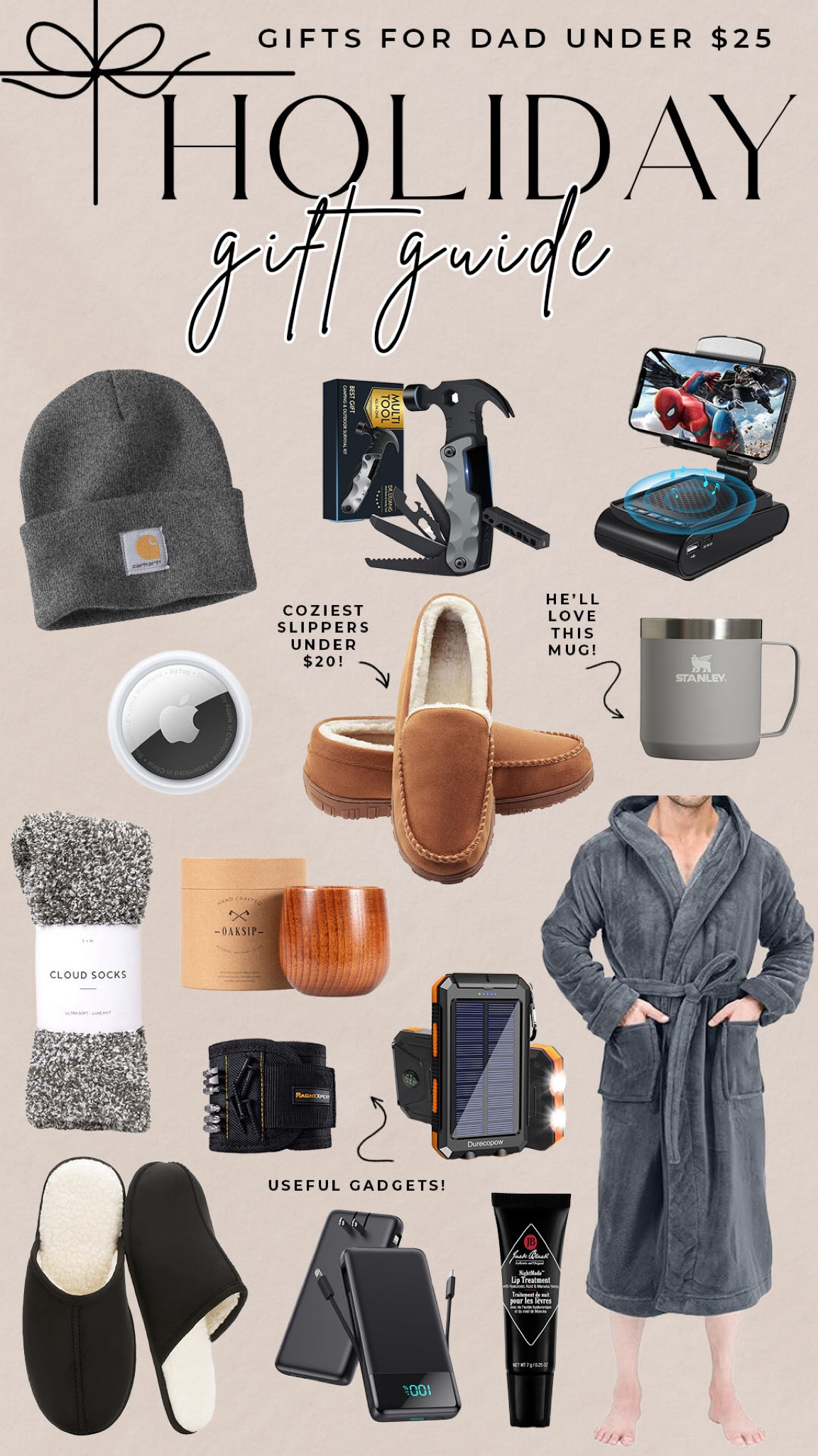 Holiday gift guide: Amazon gifts for dad under $25!

#holidaygiftguide

Amazon gift ideas. Amazon holiday gifts for dad. Affordable Christmas gift ideas for dad. Gifts for him under $25. Holiday gift guide for dads. Holiday gift guide for FIL  

#LTKHoliday #LTKMens #LTKGiftGuide