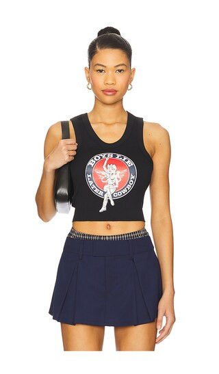 Boys Lie Later Cowboy Randy Tank in Black. - size M/L | Revolve Clothing (Global)