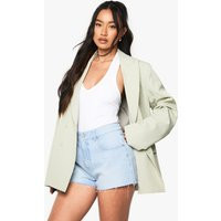 Womens Denim Mini Short - Blue - 10 | boohoo (US & Canada)