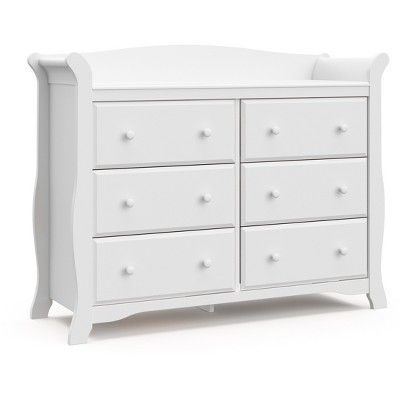 Storkcraft Avalon 6 Drawer Dresser - White | Target