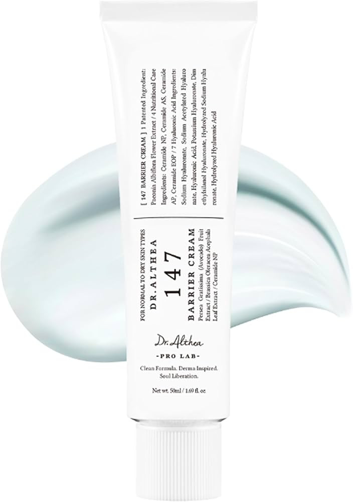 Dr.Althea 147 Barrier Cream | Daily Skin Barrier Care | Deep Hydrating with Hyaluronic Acid & Cer... | Amazon (US)