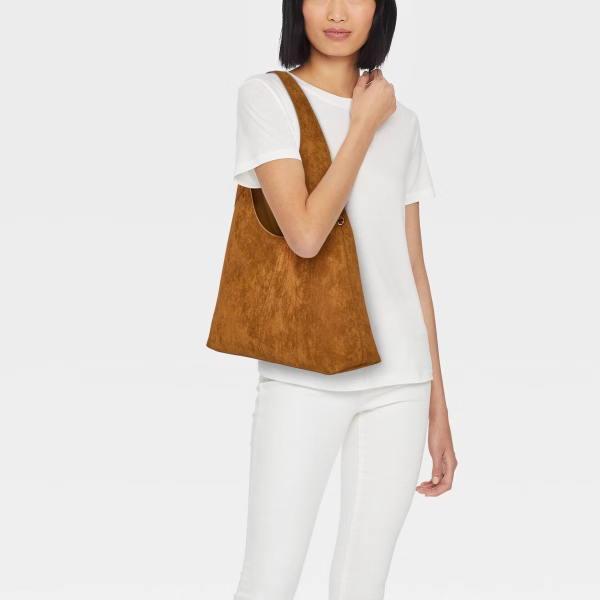 Oversized Slouchy Shoulder Bag - Universal Thread™ Brown | Target