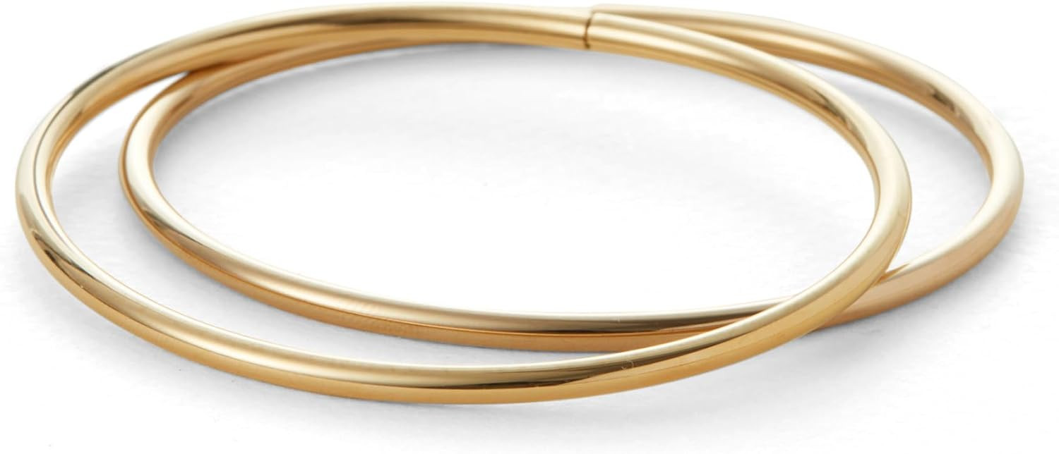 JENNY BIRD Dane Bangle Set - Gold | Amazon (US)