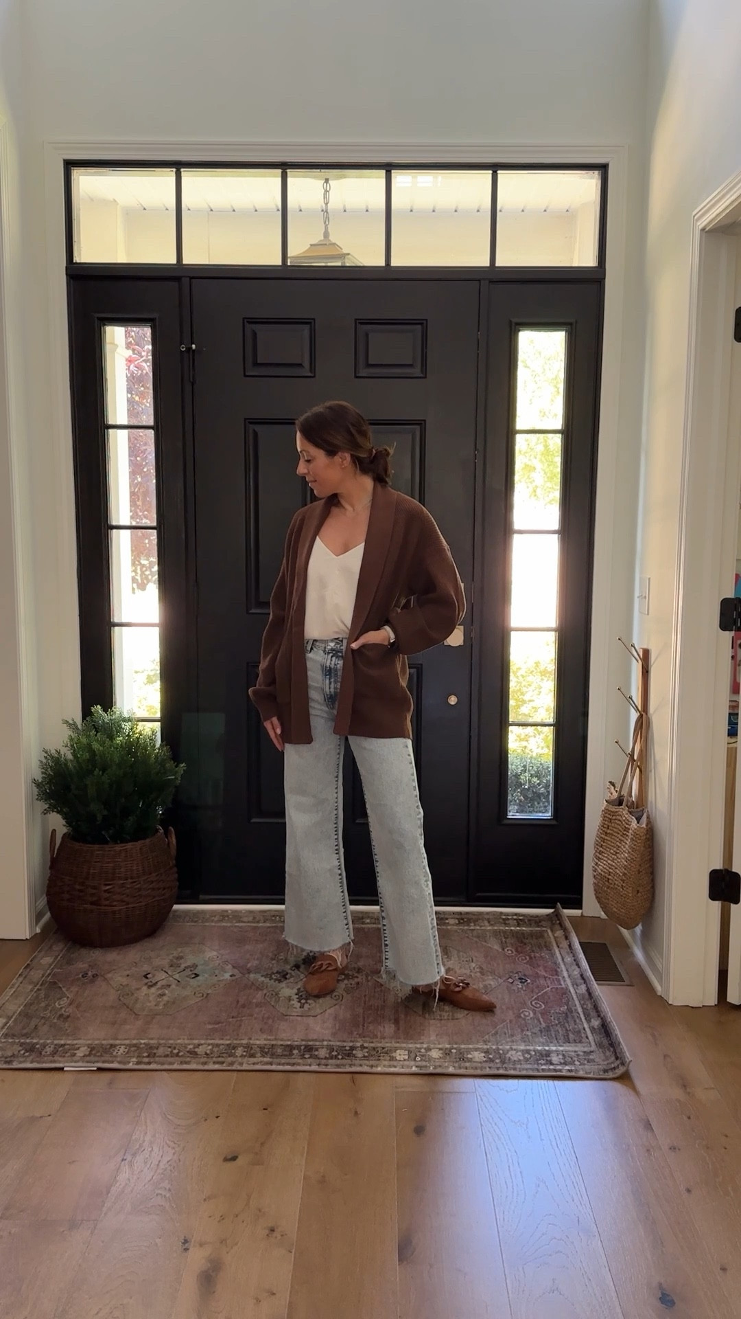 Softest coziest cardigan is 20% off at target! I’m wearing a size small. Comes in cream, and olive green too. 

#LTKhome #LTKsalealert #LTKunder50