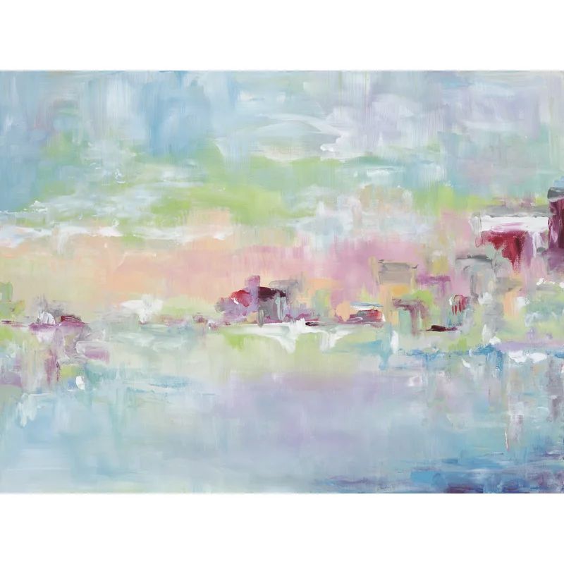 Watercolor Painted Sky by Susan Pepe - Print on Canvas | Wayfair North America