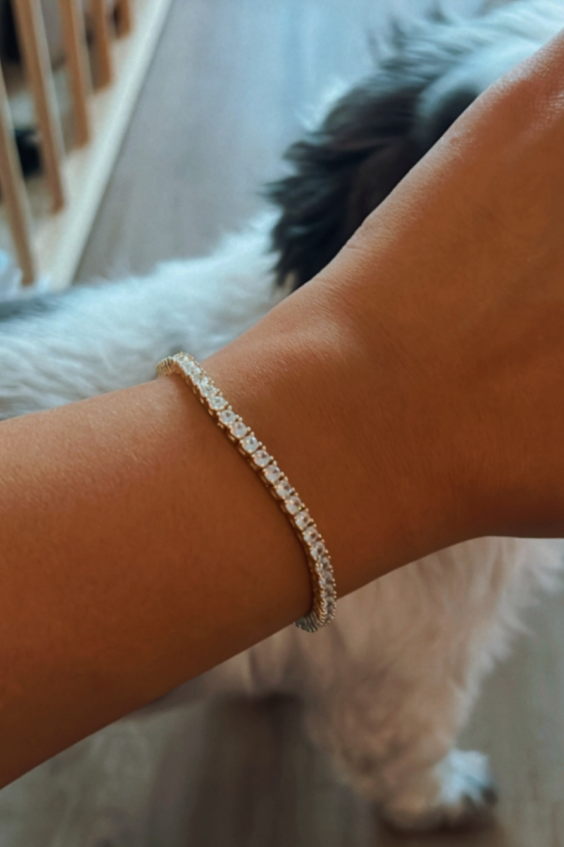 My favorite everyday tennis bracelet that looks the real thing 😉

#jewelry #tennisbracelet

#LTKsalealert #LTKfindsunder50 #LTKstyletip