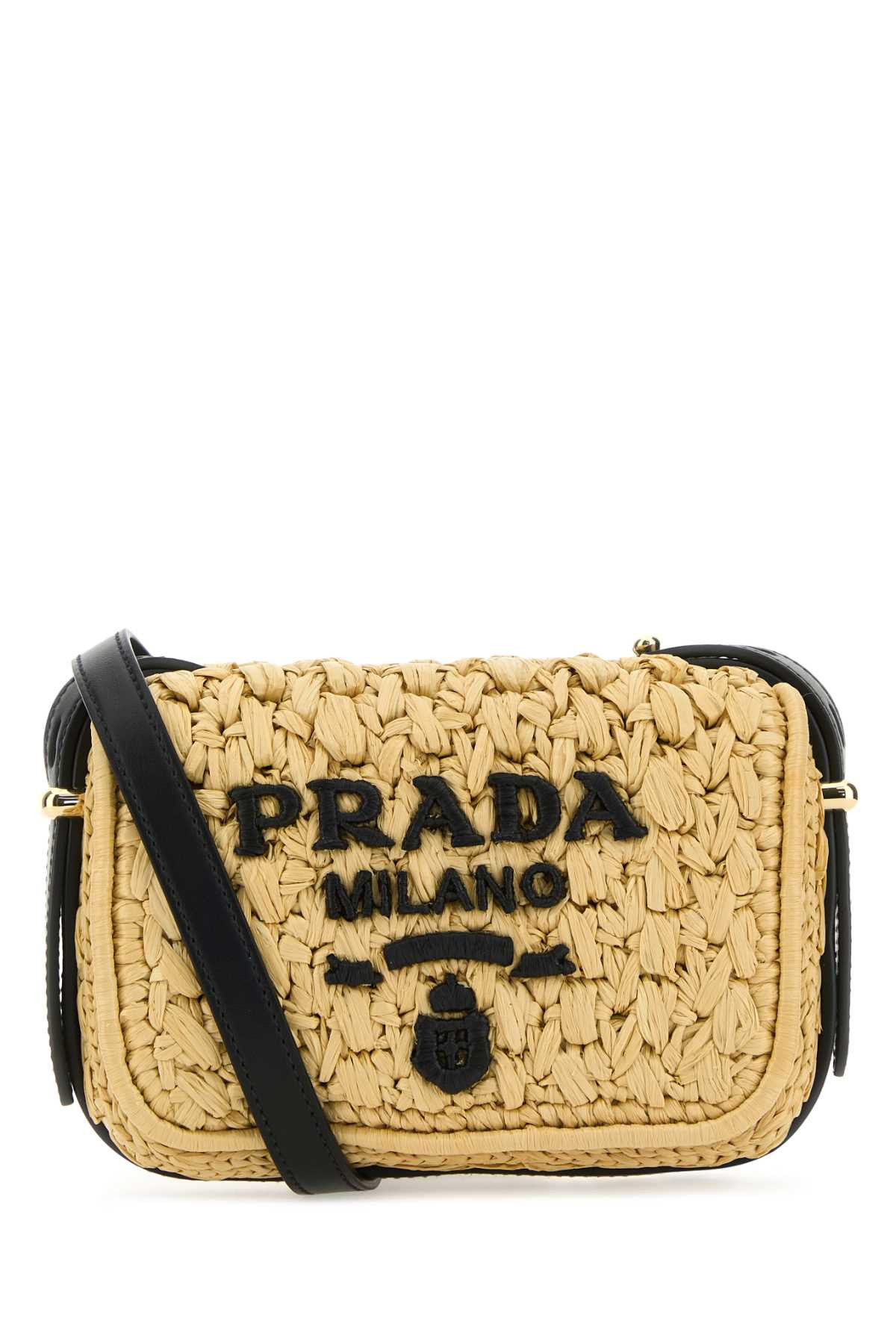 Prada Raffia Crossbody Bag | Italist.com US