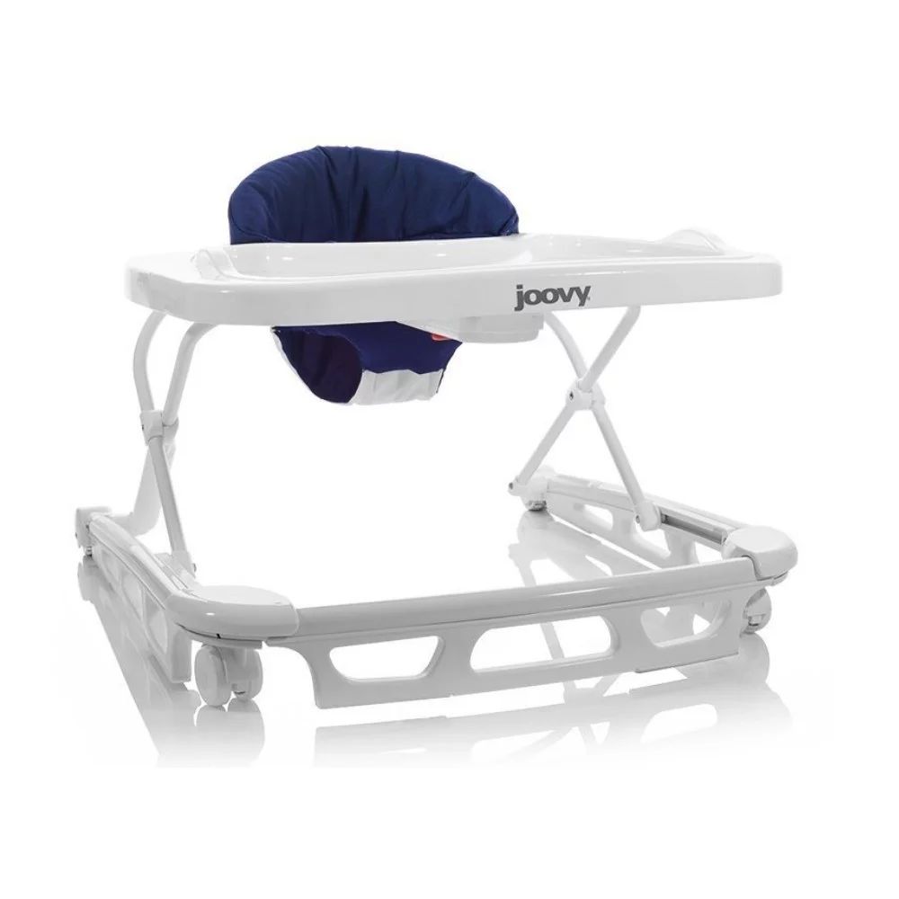 Joovy Spoon Baby Walker with Dishwasher Safe Tray Insert, Blueberry | Walmart (US)