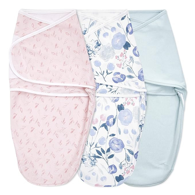 aden + anais Essentials Easy Wrap Swaddle, Cotton Knit Baby Wrap, Newborn Wearable Swaddle Sleep ... | Amazon (US)