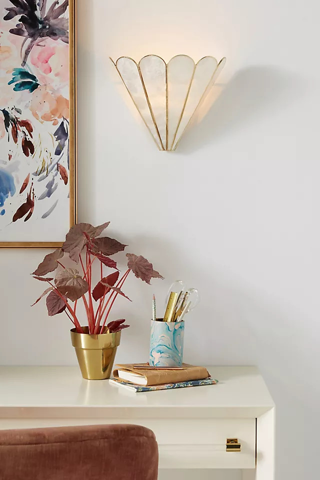 Madelyn Faceted Sconce | Anthropologie (US)