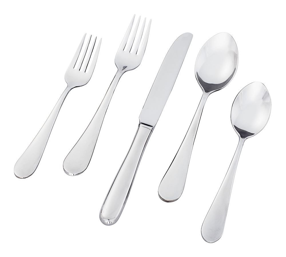Classic Stainless Steel Flatware Sets | Pottery Barn (US)