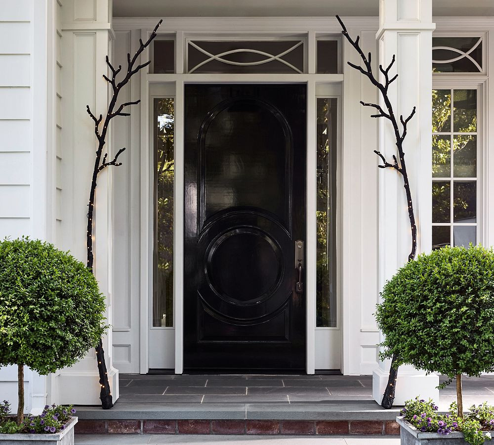 Oversized Lit Black Branch | Pottery Barn (US)