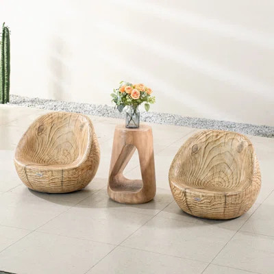 Terrafab 2-Person Patio Conversation Set | Wayfair North America