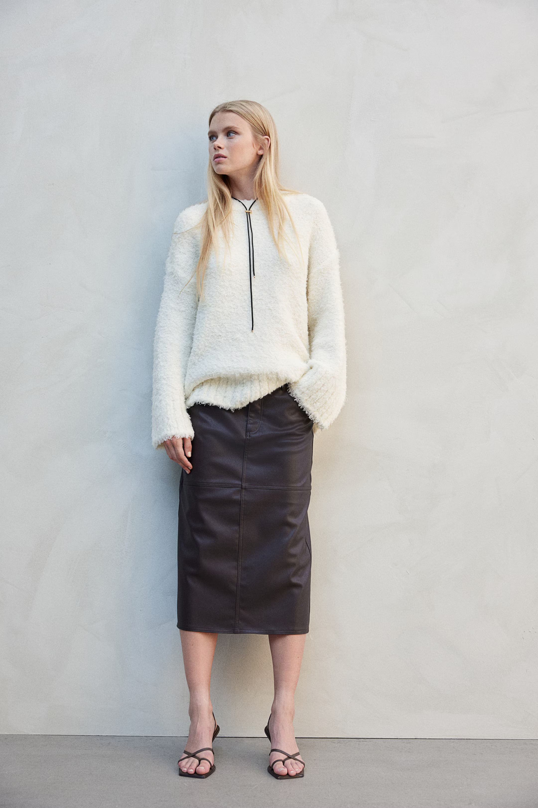 Fluffy-Knit Sweater | H&M (US + CA)