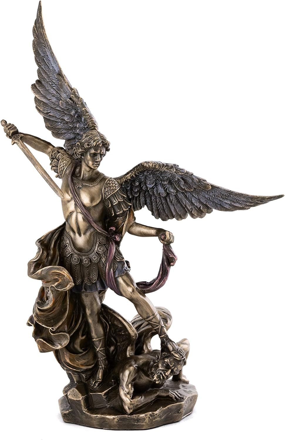 Top Collection Archangel St. Michael Statue - Michael Archangel of Heaven Defeating Lucifer in Pr... | Amazon (US)
