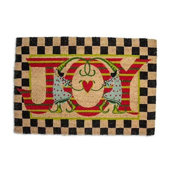 Patience Brewster Joy Entrance Mat | MacKenzie-Childs