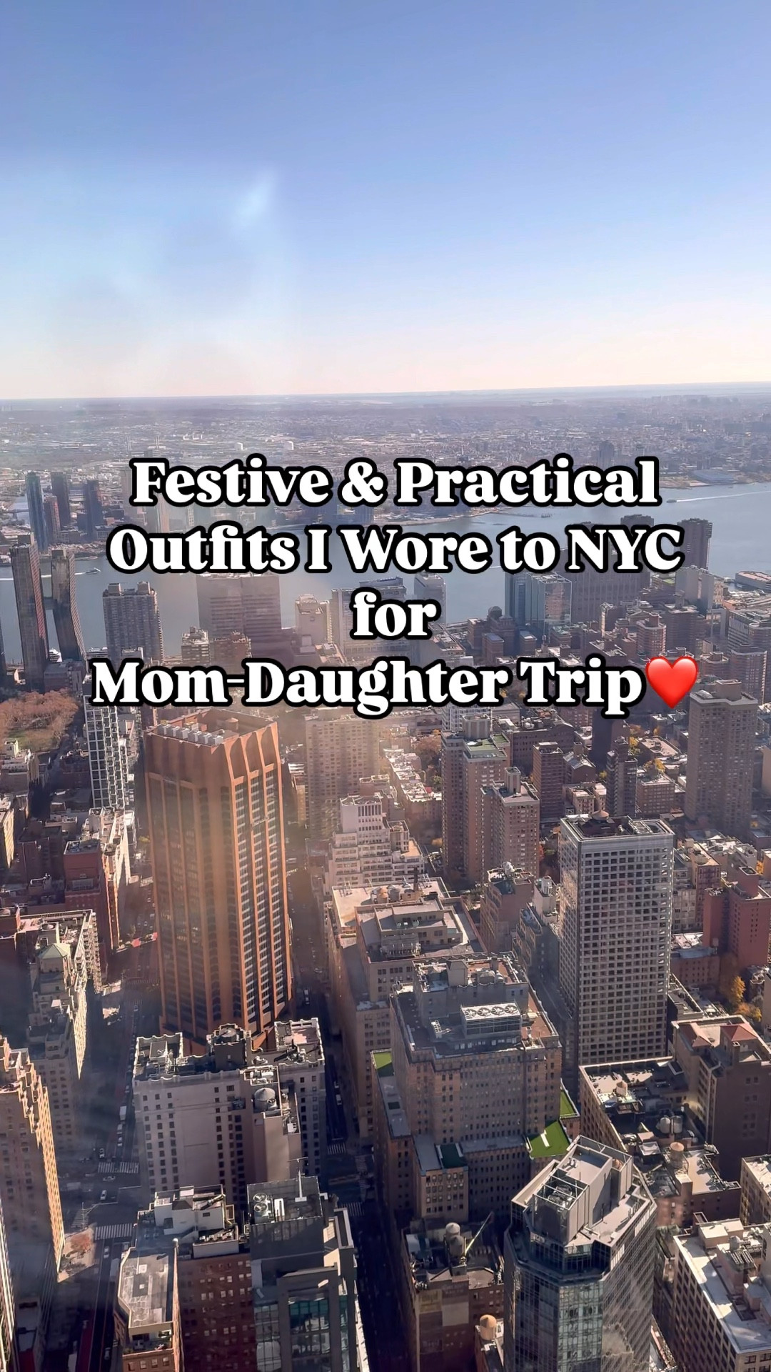 NYC Outfits: Holiday, practical, festive! Pls note that I’m wearing thermal under sweaters and jeans in all of these(all linked). 
Outfit 1: sweater in XS(oversized fit); black  jeans fit tts short length I’m 5’2”.
Outfit 2: leggings-friendly sweater in small; fleece lined leggings in XS.
Outfit 3: Camel Jacket in small; black long sleeve top in medium size up; turtleneck thermal top in small tts.
Outfit 4: sweater in XS, jeans tts short length(same jeans in outfit 1), black coat fits tts. 
Outfit 5: airport outfit: hoodie top and sweatpants in XS… very comfy; sneakers tts.
Ankle and knee boots fit tts: comfy for NYC walking . Walked all over NYC with these boots. 
I only used 1 bag while sightseeing:perfect size and looks classy and can be casual too. 
Amazon finds, winter  outfits, fashion over 50, midlife fashion, petite fashion, vacation outfit, fall fashion, holiday outfits.

#LTKHoliday #LTKStyleTip #LTKSeasonal