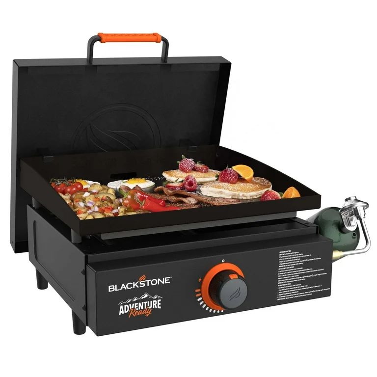 Blackstone Adventure Ready 17” Propane Griddle with Hard Cover - Walmart.com | Walmart (US)