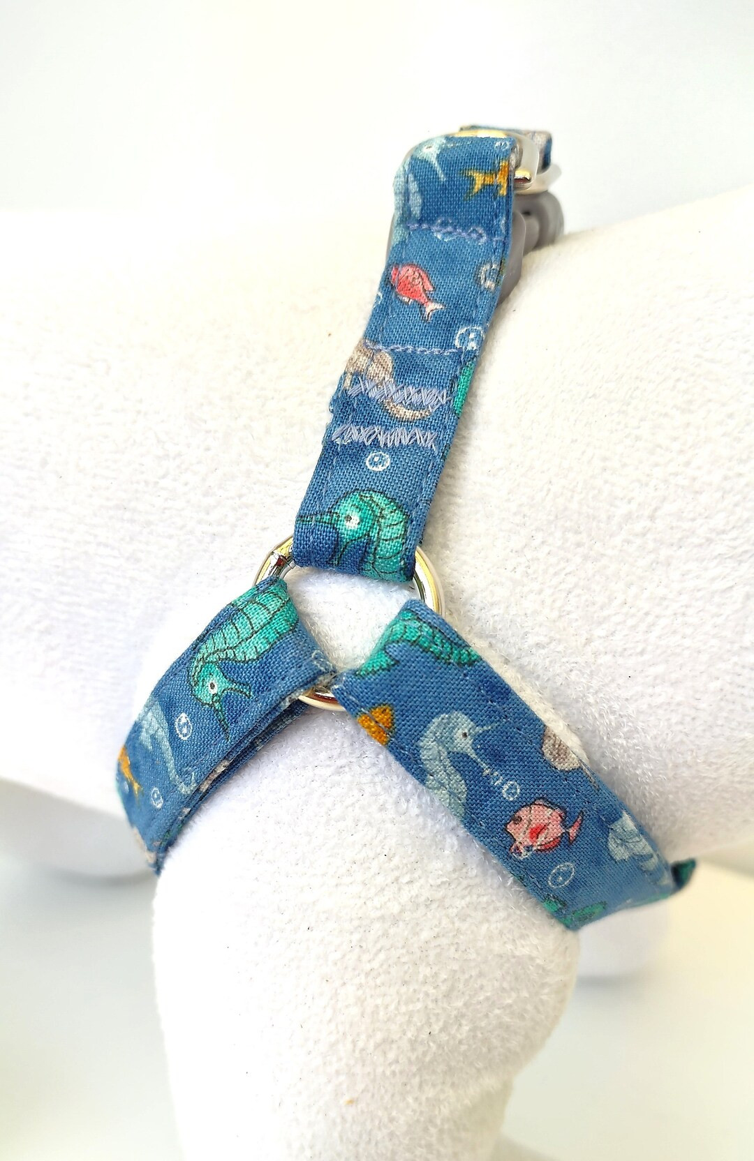 Small Dog Harness & optional Leash-sea Creature Step-in Fabric Dog Harness-girl or Boy Dog Harnes... | Etsy (US)