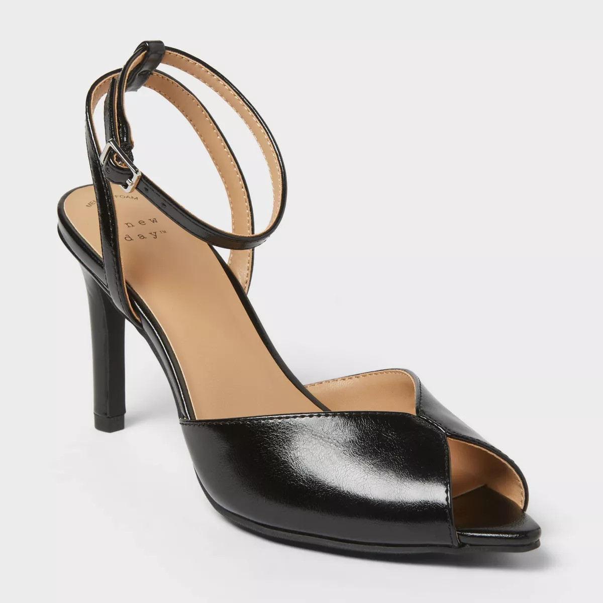 Women’s Virginia Heels with Memory Foam Insole – A New Day™ Black 12 | Target