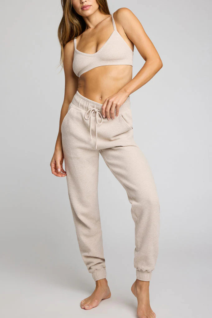 Negative | Waffle Knit Jogger in Sand | Negative Underwear
