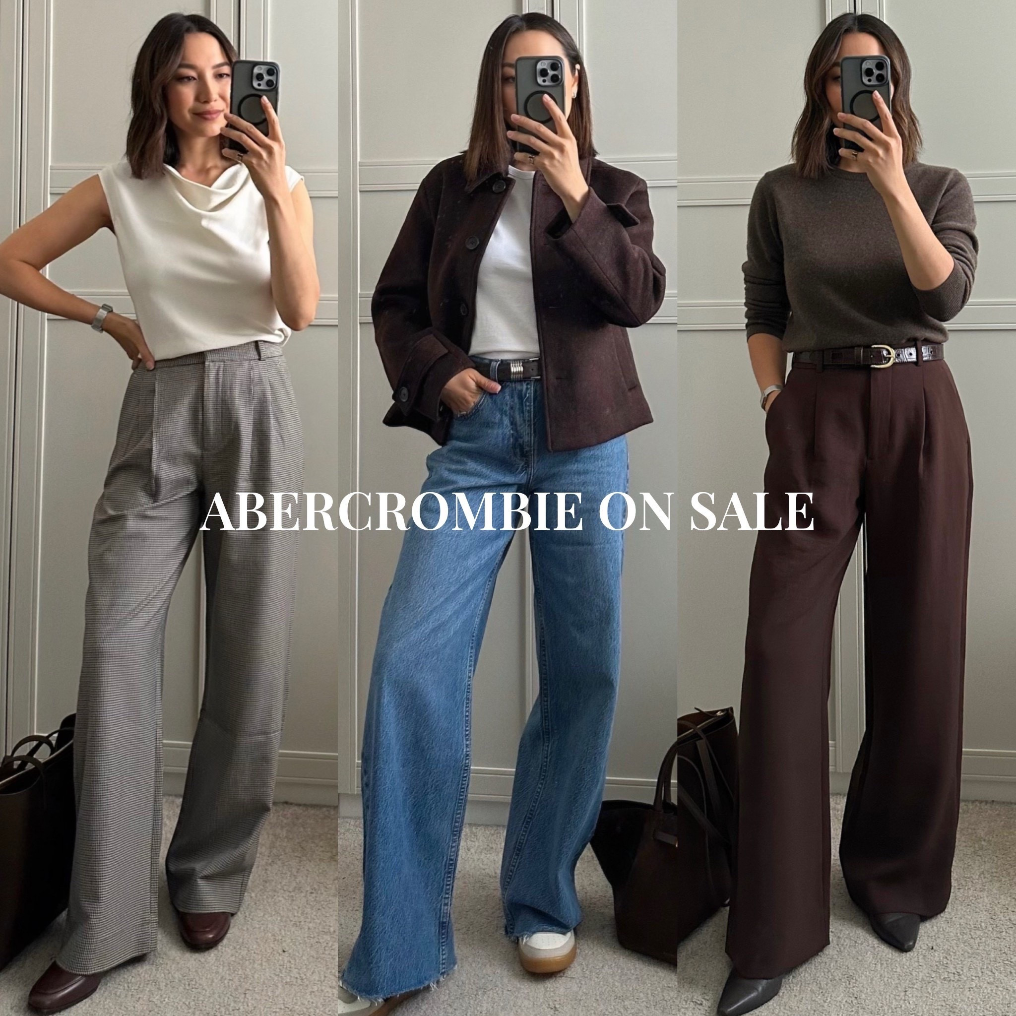 20-50% off everything at Abercrombie, sale ends 12/1

Use code AFJEAN for an extra 15% off 

Fall style / winter style / jeans / tailored trousers / short wool coat 

#LTKSaleAlert #LTKCyberWeek #LTKFindsUnder100