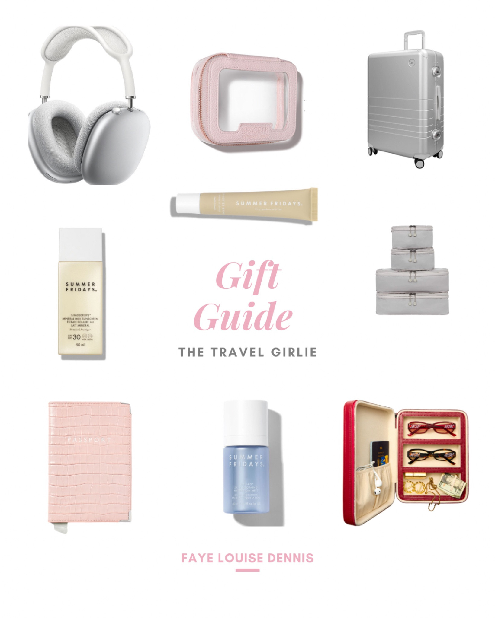 Travel gift guide / suitcase / holiday essentials / passport / 

#LTKtravel #LTKCyberWeek #LTKuk