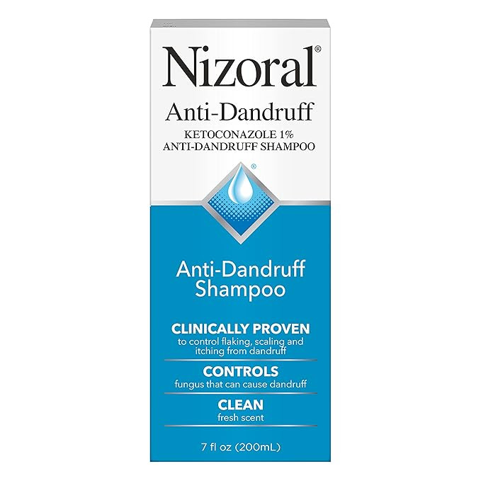 Nizoral Anti-Dandruff Shampoo with 1% Ketoconazole, Fresh Scent, 7 Fl Oz | Amazon (US)