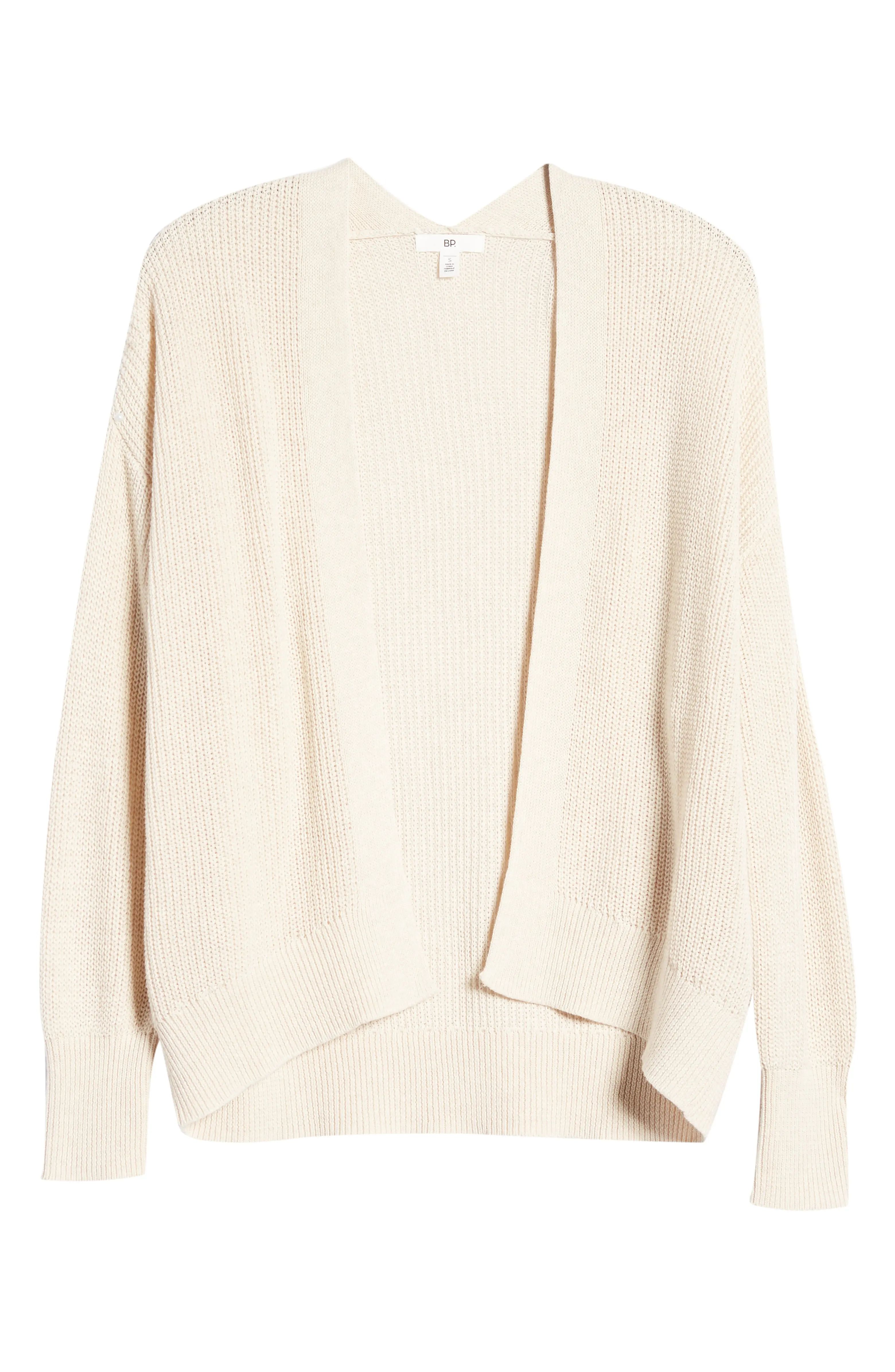 Casual Open Front Cardigan | Nordstrom