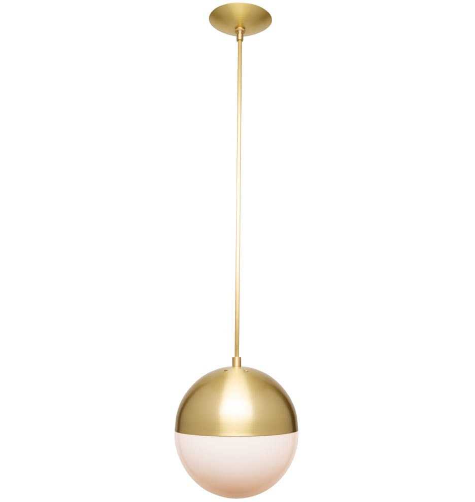 Cedar & Moss Globe 10" Pendant
 | Rejuvenation | Rejuvenation