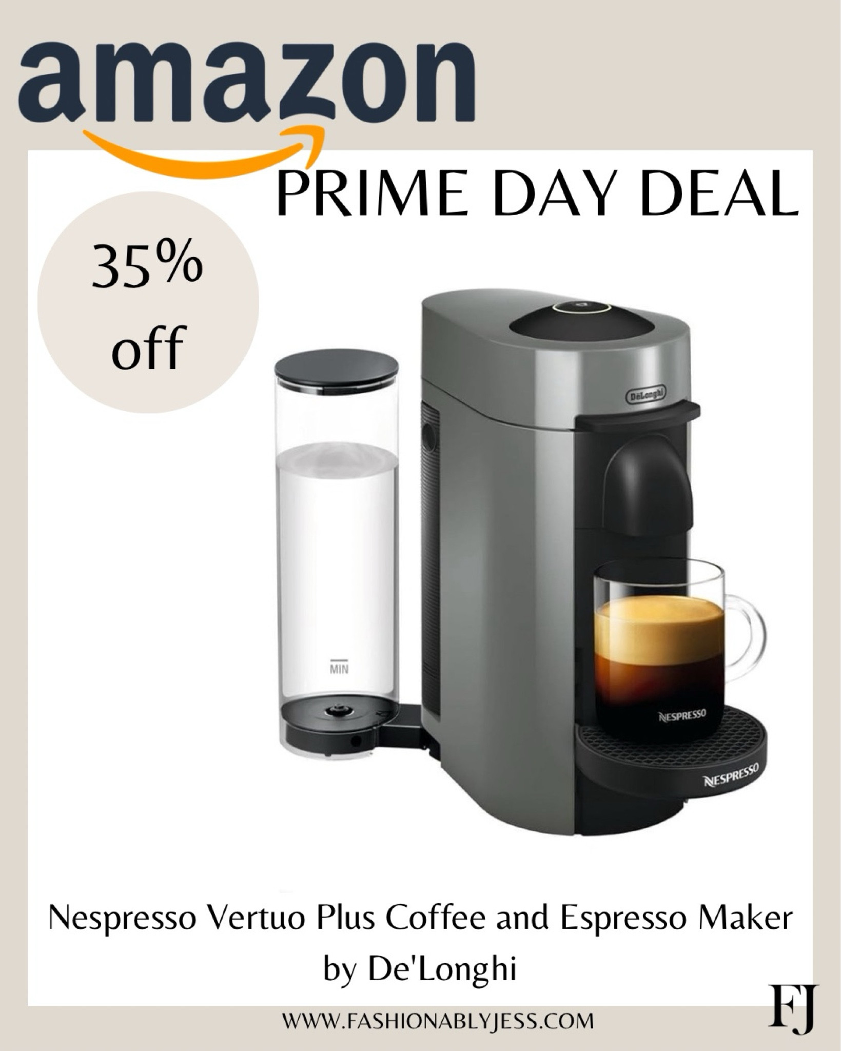 Nespresso prime day deal 😍 great gift for the holidays! 🎁

#LTKOver40 #LTKxPrimeDay #LTKSaleAlert
