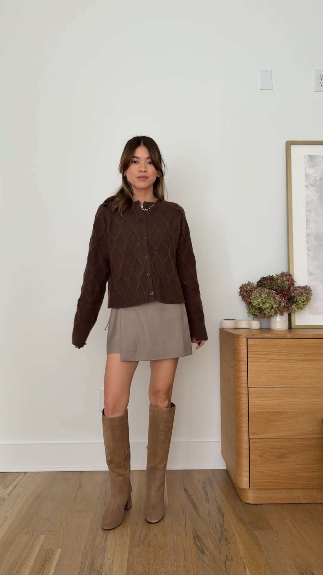 Sizing info: Sweater Small, Skort 00!  petite fashion, get dressed with me, outfit inspiration, ootd, nashville outfit, Nashville influencer, petite style, vacation style, casual outfits, mom style, petite skirt, winter dress, winter outfit, winter skirt, winter outfit inpso, winter outfit idea, winter top, winter style, fall sweater, winter sweater, cozy sweater, cold weather sweater, cold weather outfit, tall boots, skirt, 

 

#LTKHoliday #LTKSeasonal #LTKPetite